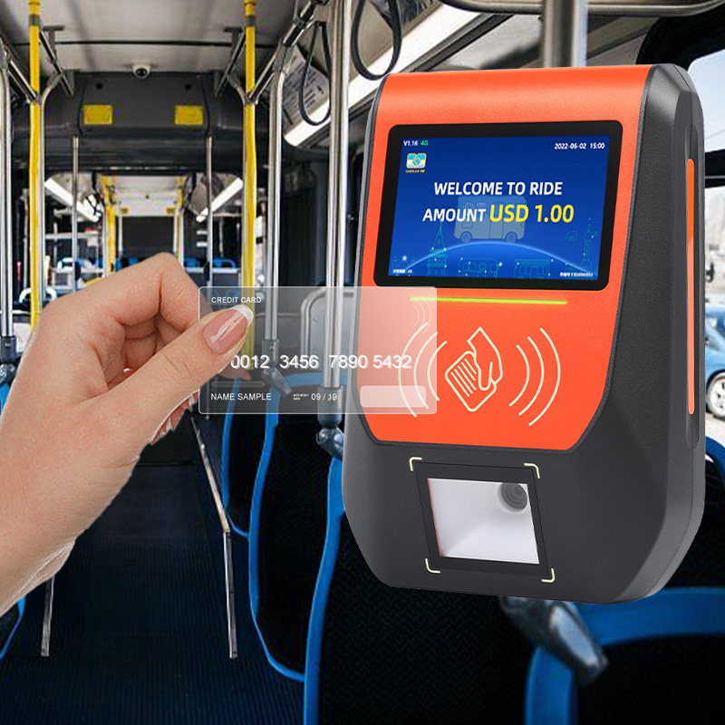 Bus POS Card Validator for Quick Automatic Fare Collection on Bus Support GPRS Real Time Data Transmission