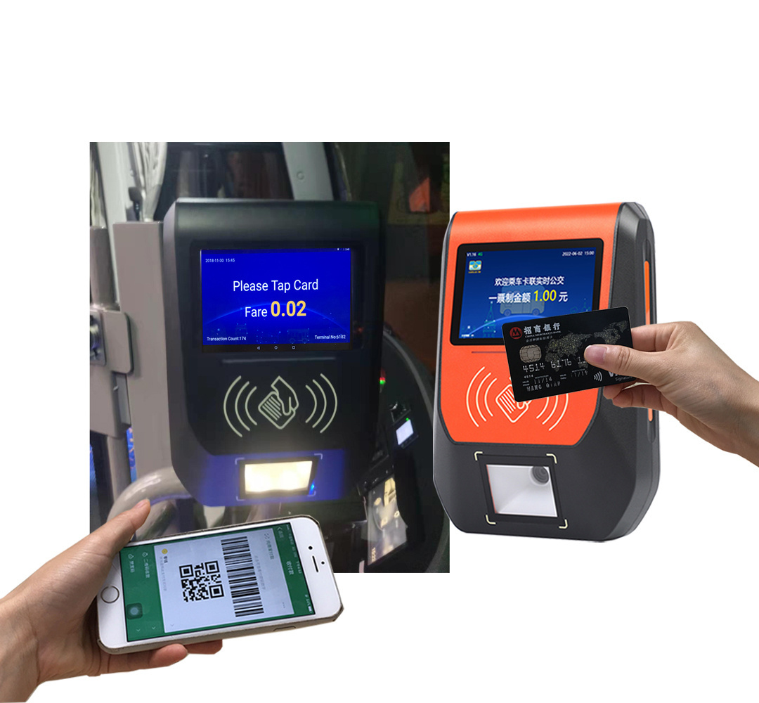 Smart Card Reader Outdoor Fino Gprs Pos Cashless Payment Parking Machine For Digital Payment System