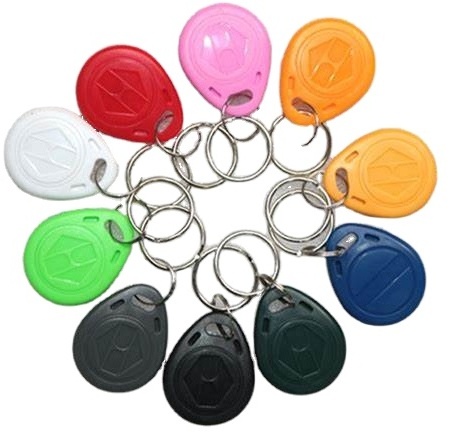 Wholesale Price Waterproof Plastic ABS Electronic NFC RFID Key Fob for door lock System