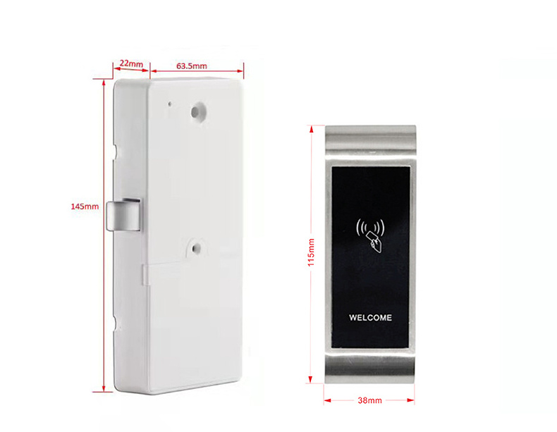 Rfid Em Digital Sauna Electronic Safe Smart Spa Gym Cabinet Smart Locks For Door Cabinet Drawer Household Office