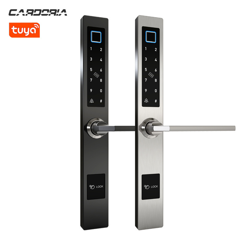 High Security Anti Theft Smart Lock Door Thumbprint Biometric Intelligent Electronic Fingerprint app tuya Lock Tuya Door Lock