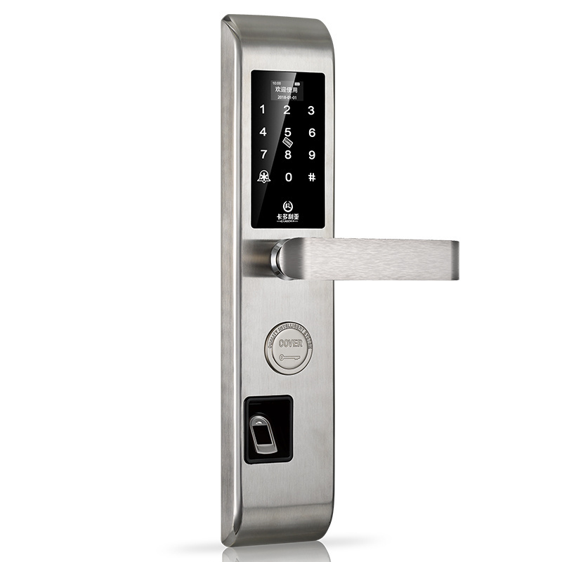 New Electronic Cheap Biometric House Fingerprint Door Lock Keyless Password Digital Intelligent Fingerprint Cabinet lock