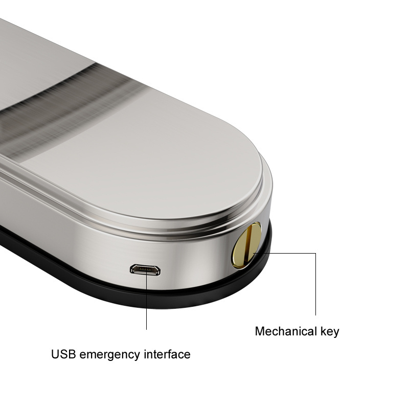 Office wooden door fingerprint password lock home electronic lock apartment password lock