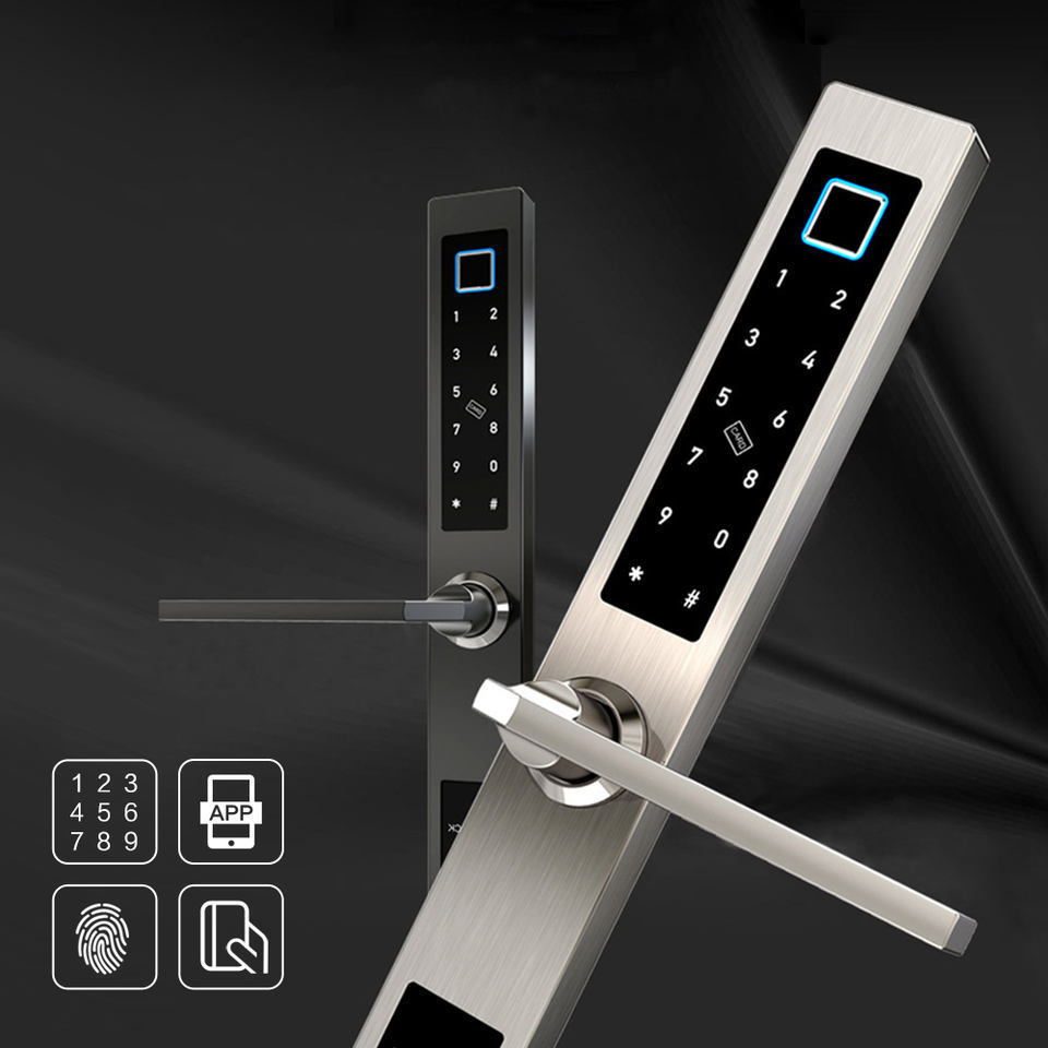 Touch-Screen Waterproof security door lock standalone access card systems RFID Card Keypad Reader Access Control System