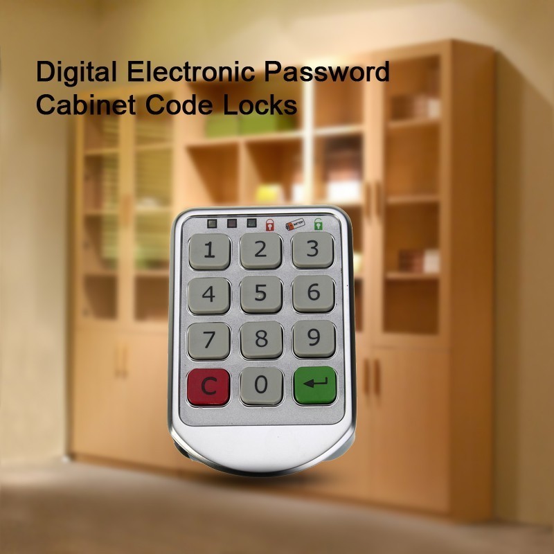 Drawer Cabinet Electronic Intelligent Password Number Code Keypad Digital Sauna Locker Lock