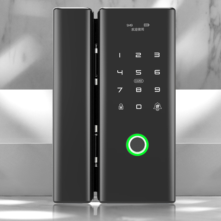 Tuya Smart Life WiFi Electronic Biometric Remote Automatic Fingerprint Lock for Double door/Sliding door