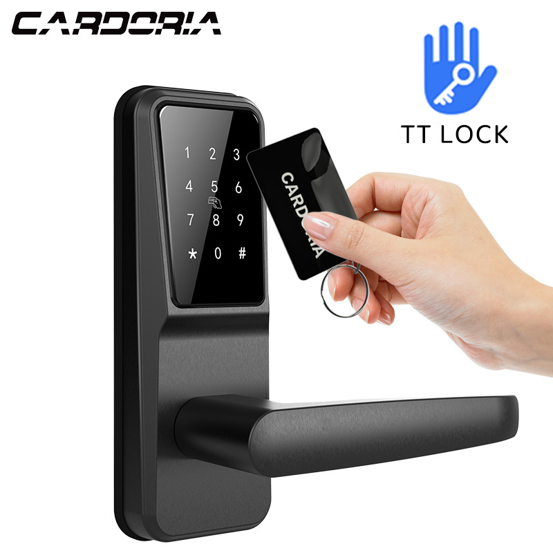 OEM Wifi Magnetic Security Code Front Password Smart Home APP Lock Keypad Digital Door Lock for Apartment