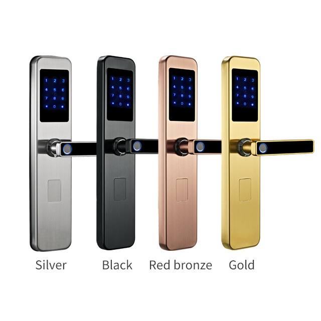 Luxury Lock Door Smart Home Deadbolt Smart Locks Wifi Handle Door Lock