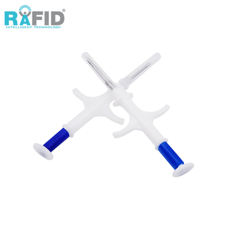 RAFID 134.2Khz FDXB Microchip De Iden5Ificc Ionidentificacion RIFD Animal Rfid Glass Tag With Syringe