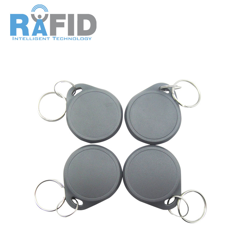 RFID 125Khz/13.56mhz Proximity ID/IC Card Chip EM4200 Keyfob Access Control RFID Keychain