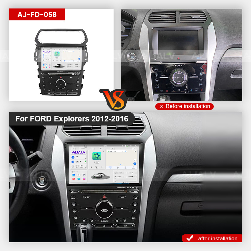 FORD 2012-2016 Explorers 8-core 2K car DVD radio Stereo Video Player Stereo Carplay Navigation player Navigation Unit