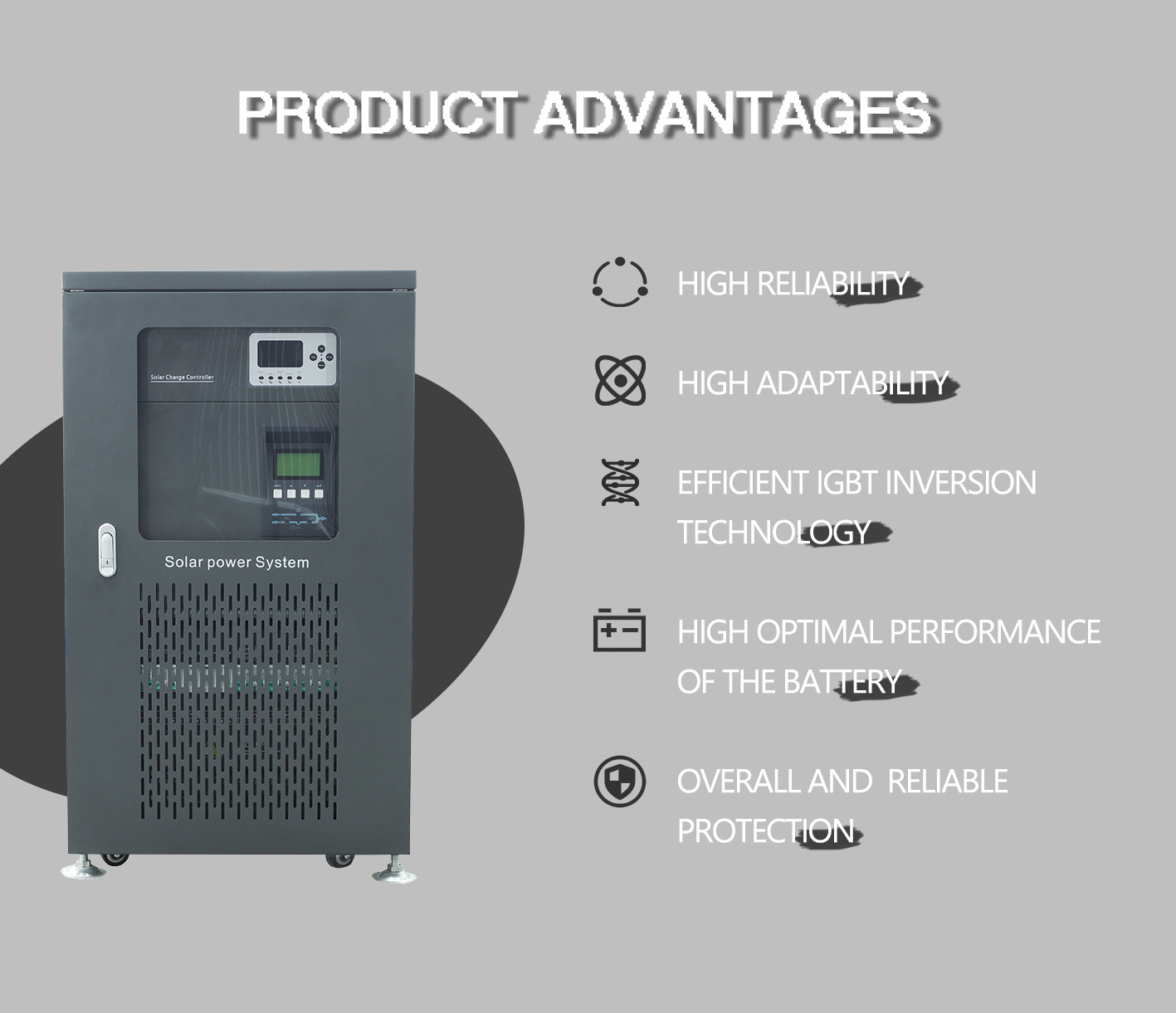 Complete Set Solar Energy System 10KW Solar generator Off Grid Solar Energy Power System for Commercial Residential Home Use