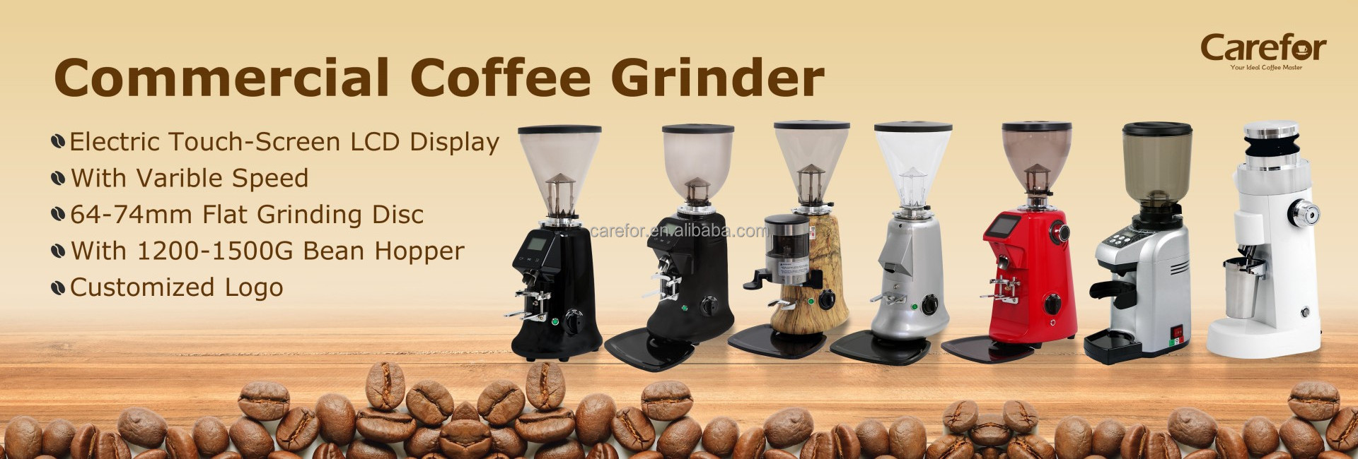 NIBU Professional Electric Coffee Grinders Home Office Use Espresso Grinder Machine Coffee Bean Grinder