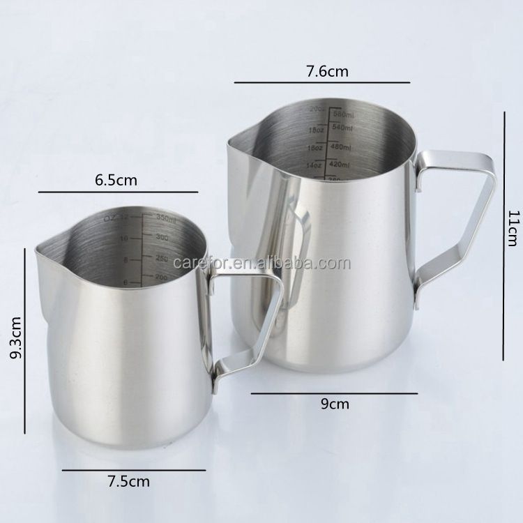 600ml Stainless Steel Candle Melting Pitcher Plastic Handle Candle Making Pouring Pot Milk Frothing Pot For Candle Wax