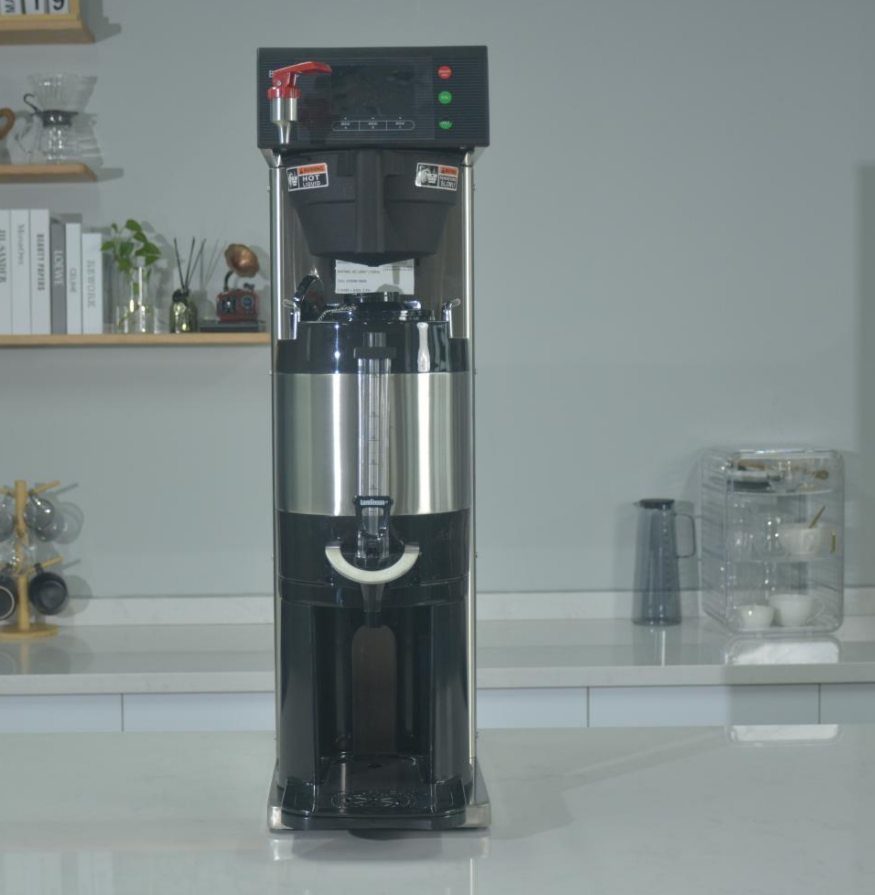 Thermal Coffee Server American Commercial Auto Keep Warm Function Smart Anti-drip System Comercial Airport Coffee Machine Maker