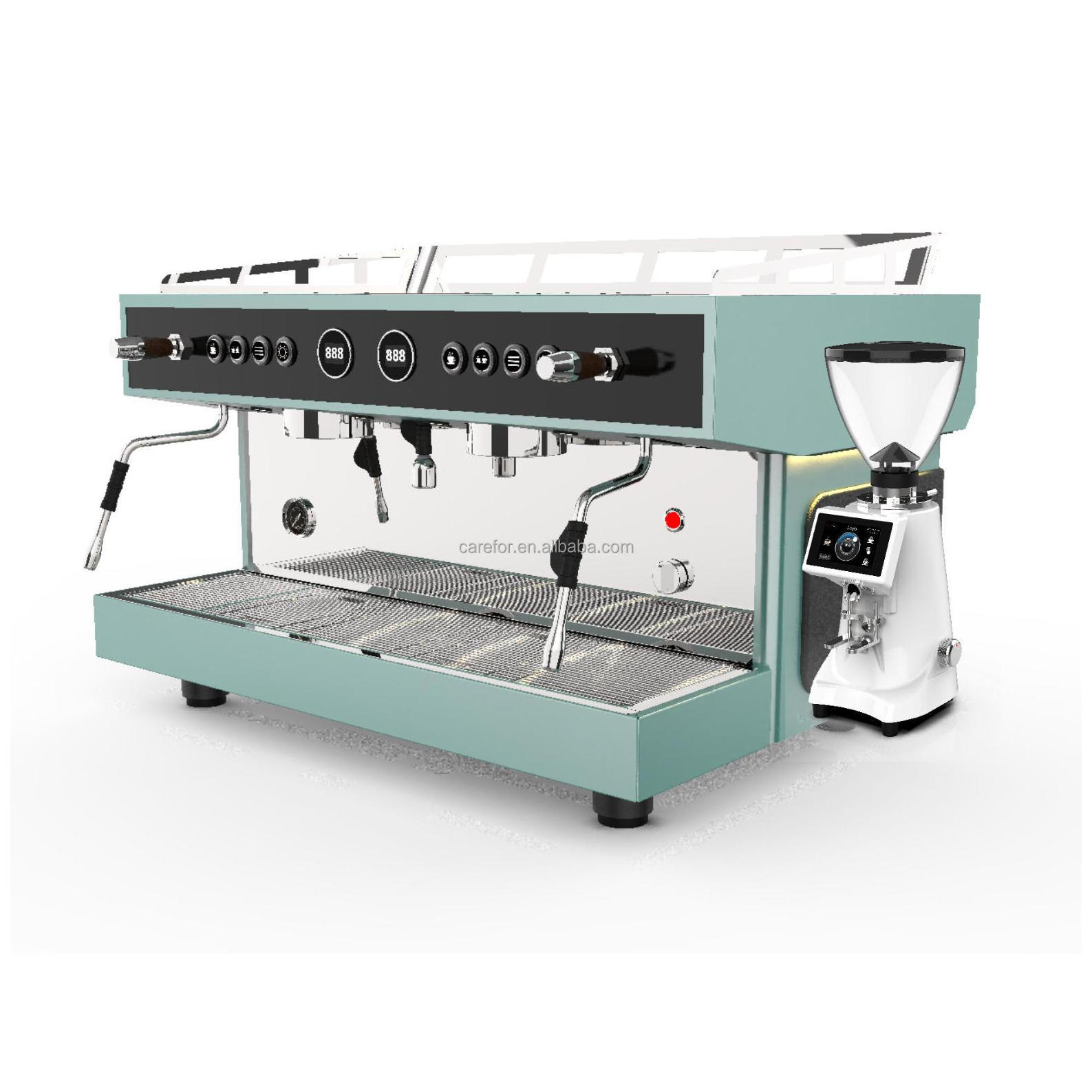 9BAR Vintage Retro Design Commercial Espresso Cappuccino Latte Coffee Machine Automatic Coffee Machine