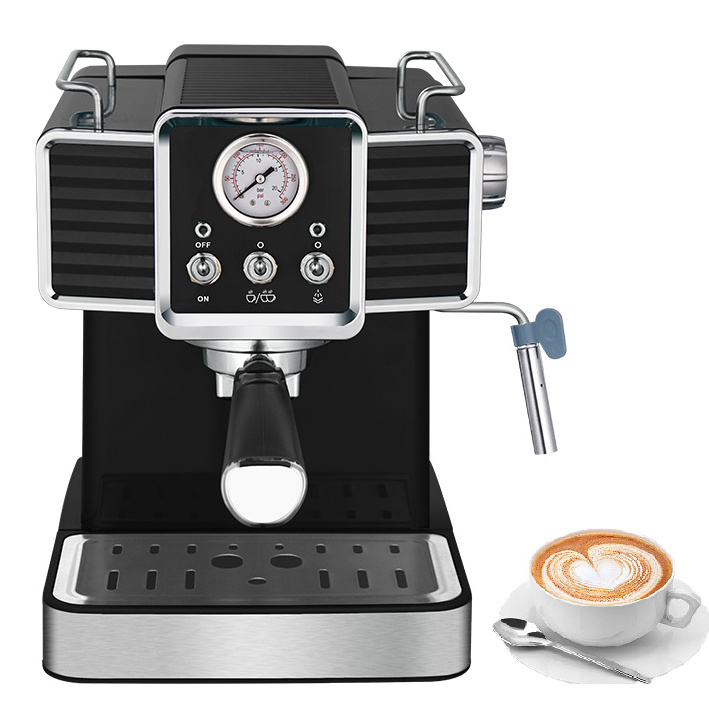 Stainless Steel And Plastic Espresso Maker Small Coffee Maker Espresso High Quality Espresso Coffee Maker