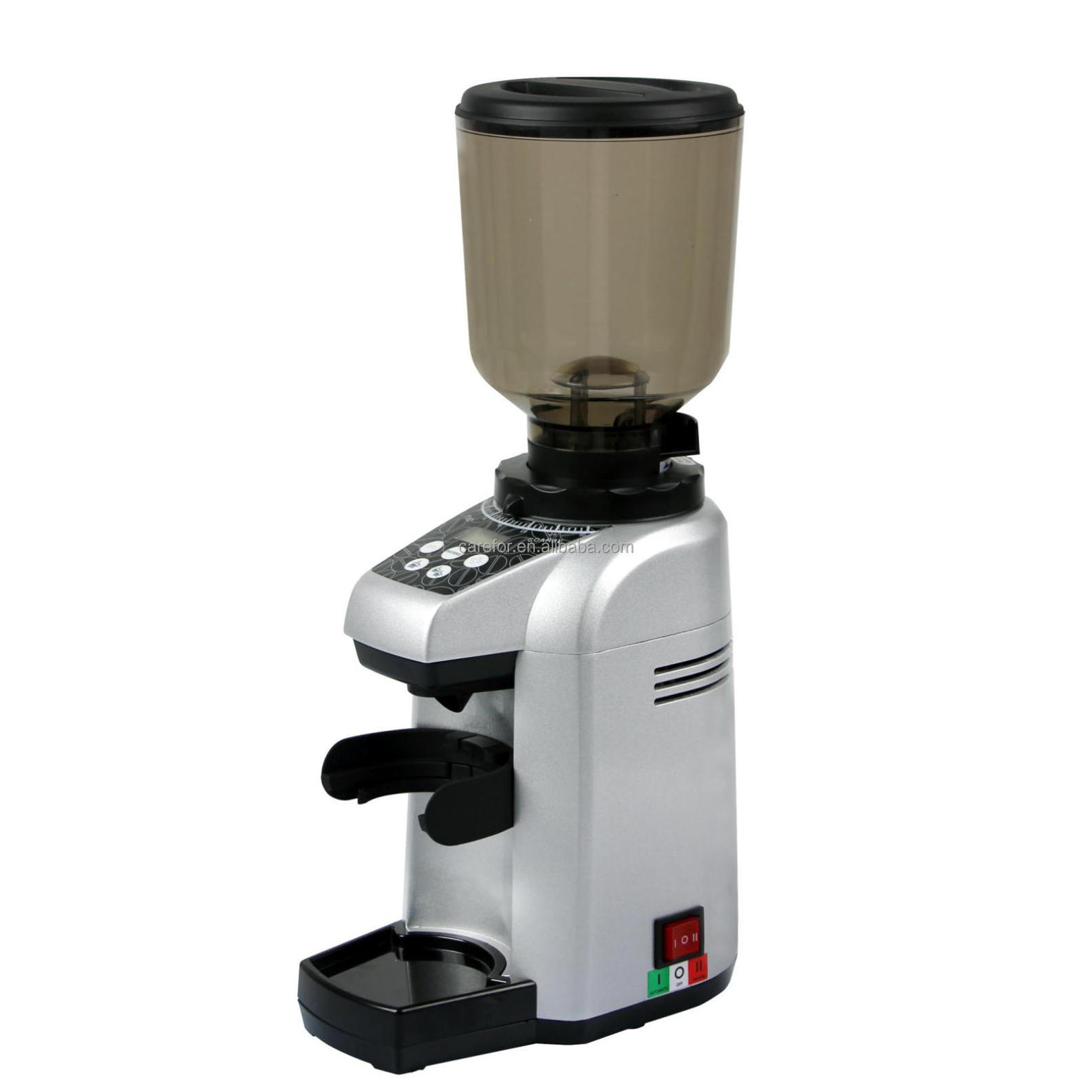 Professional anti-statics electric coffee mill for home use; Espresso coffee powder