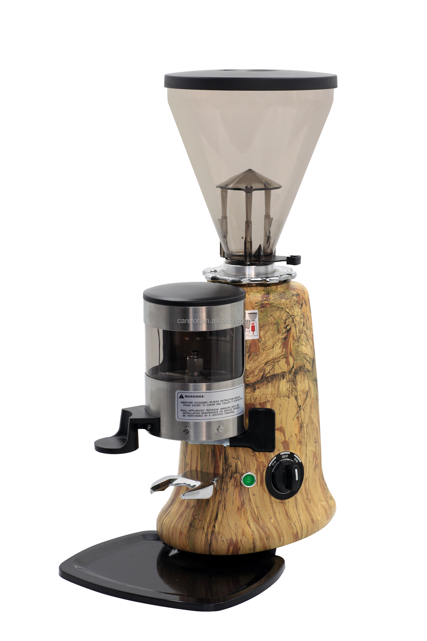 Professional Adjustable Burr Mill with 25 Precise Grind Setting Conical Burr Coffee Grinder French Press Espresso Grinder