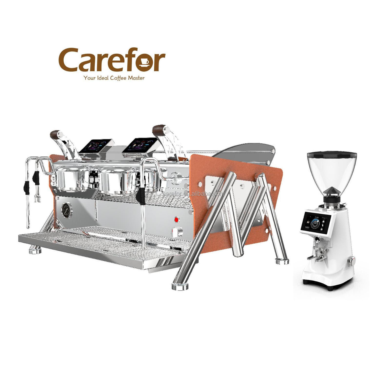 Best Sale Wholesale Office Home Commercial Semi Automatic Espresso Coffee Machine Maker Barista Cafe Coffee Machine Factory