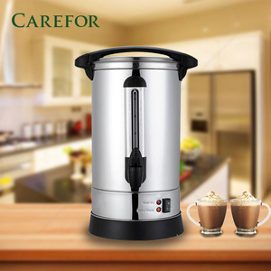 High Quality Polished 80 100 Cups Fast Brewing Commerical Coffee Urn For Catering