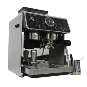 Professional 2800w Smart Coffee Makers Dual Boiler Grinding 2.7l 20 Bar High Pressure Extraction Espresso Machines