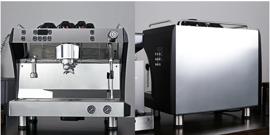 E61 Electric Professional Smart Commercial Italian Fully Automatic Espresso Coffee Maker Machine With Milk Frother