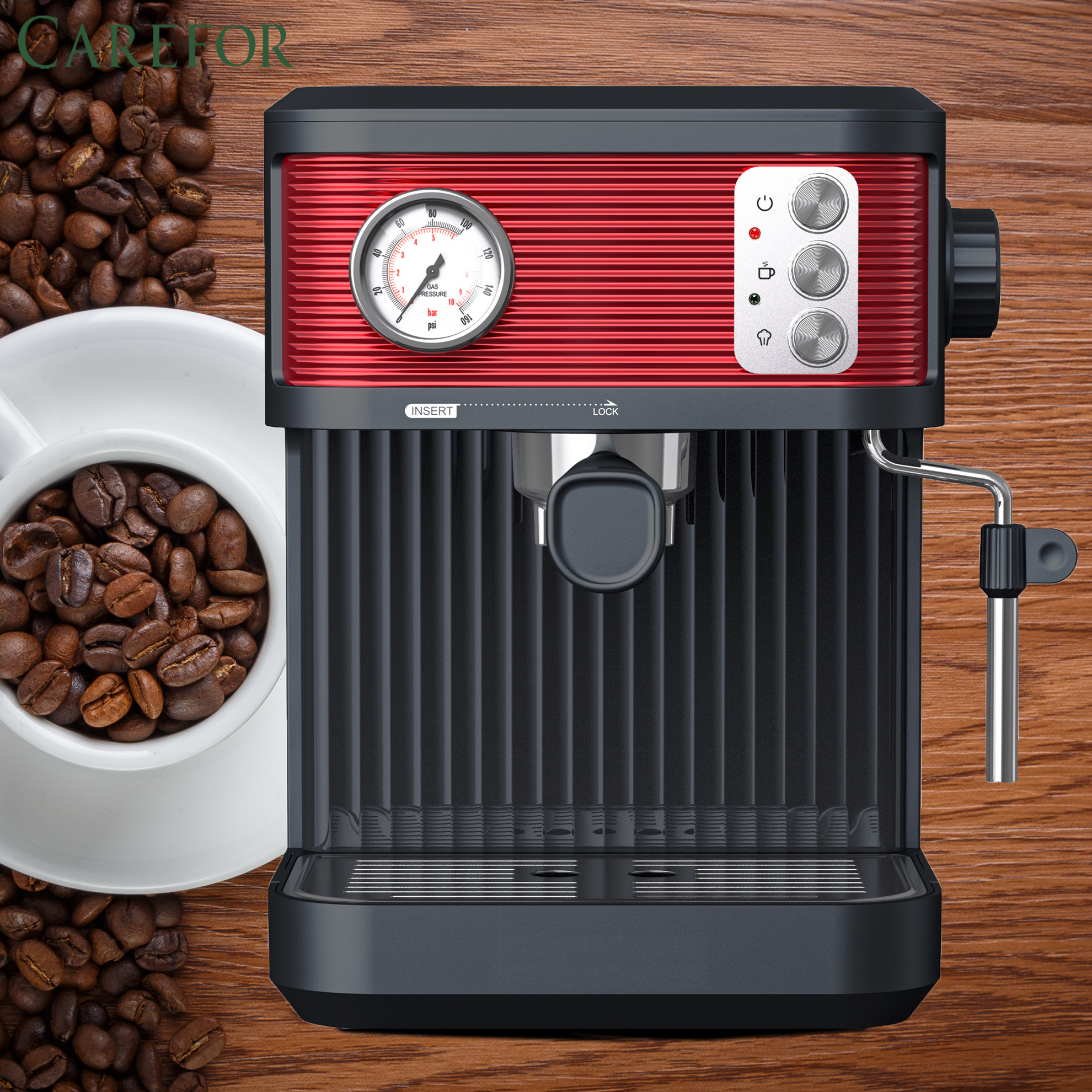 Italian Coffee Machine Espresso Semi Automatic Coffee Maker