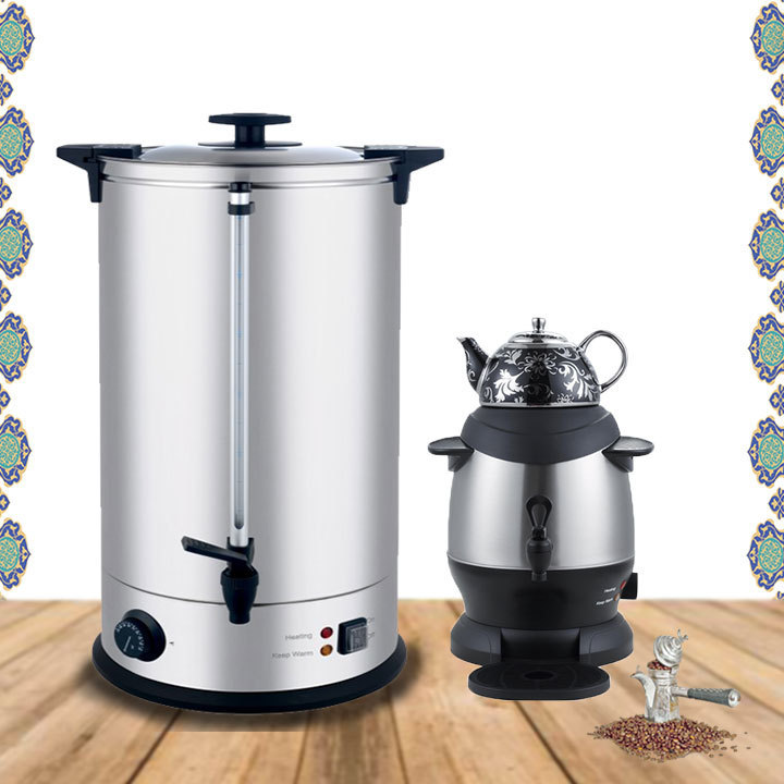 Commercial Catering Water Boiler 50 Liter Coffee Urn Electric Water Boiler Hot Coffee Milk Wine  Stainless Steel Water Urn