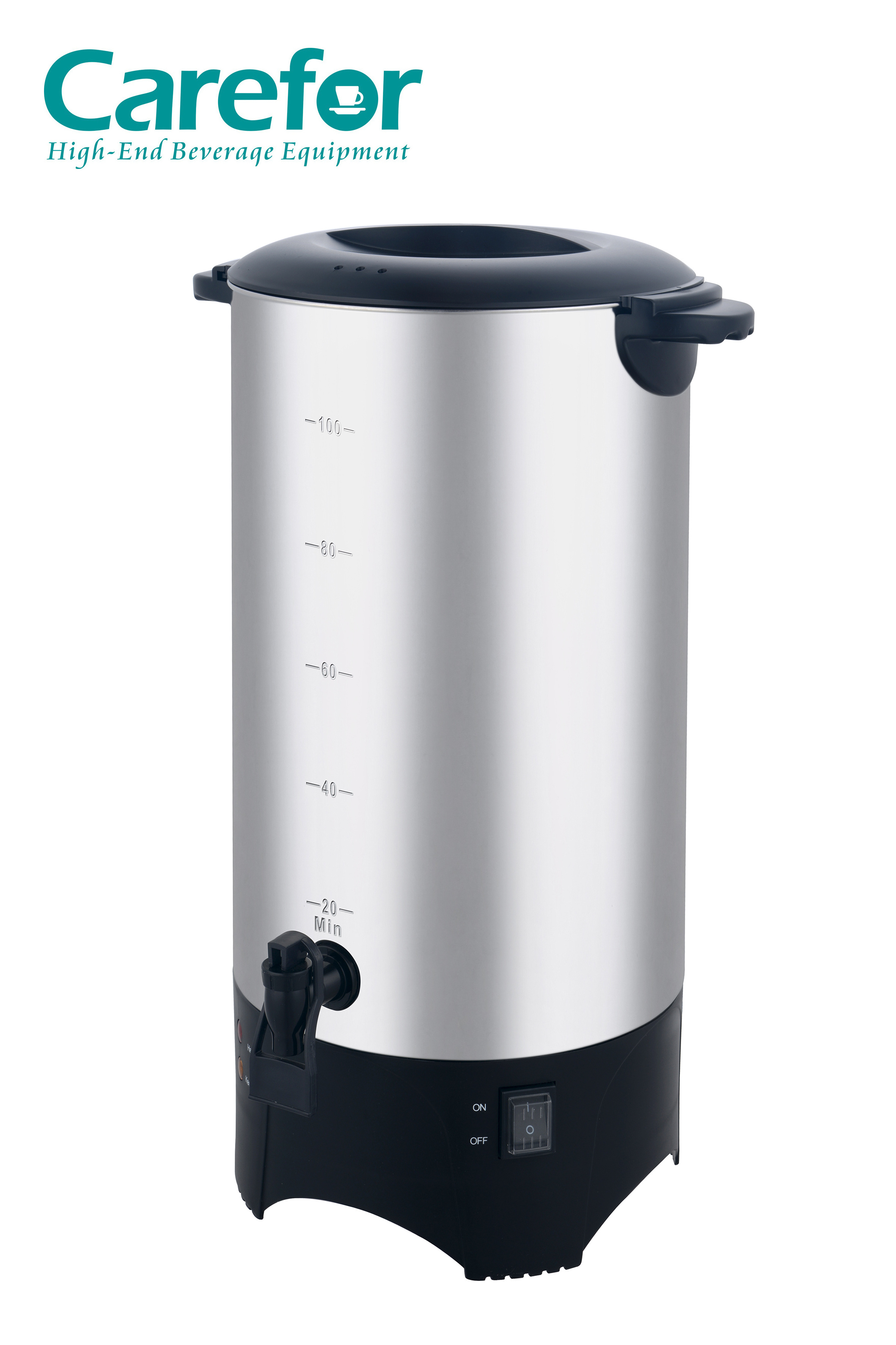 commercial catering double wall water urn 50 Cup Coffee Urn water boiler 50 liter stainless steel