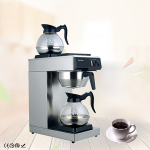 Commercial Coffee Brewer 12 cups drip Coffee Maker Stainless Steel  Catering Coffee Maker