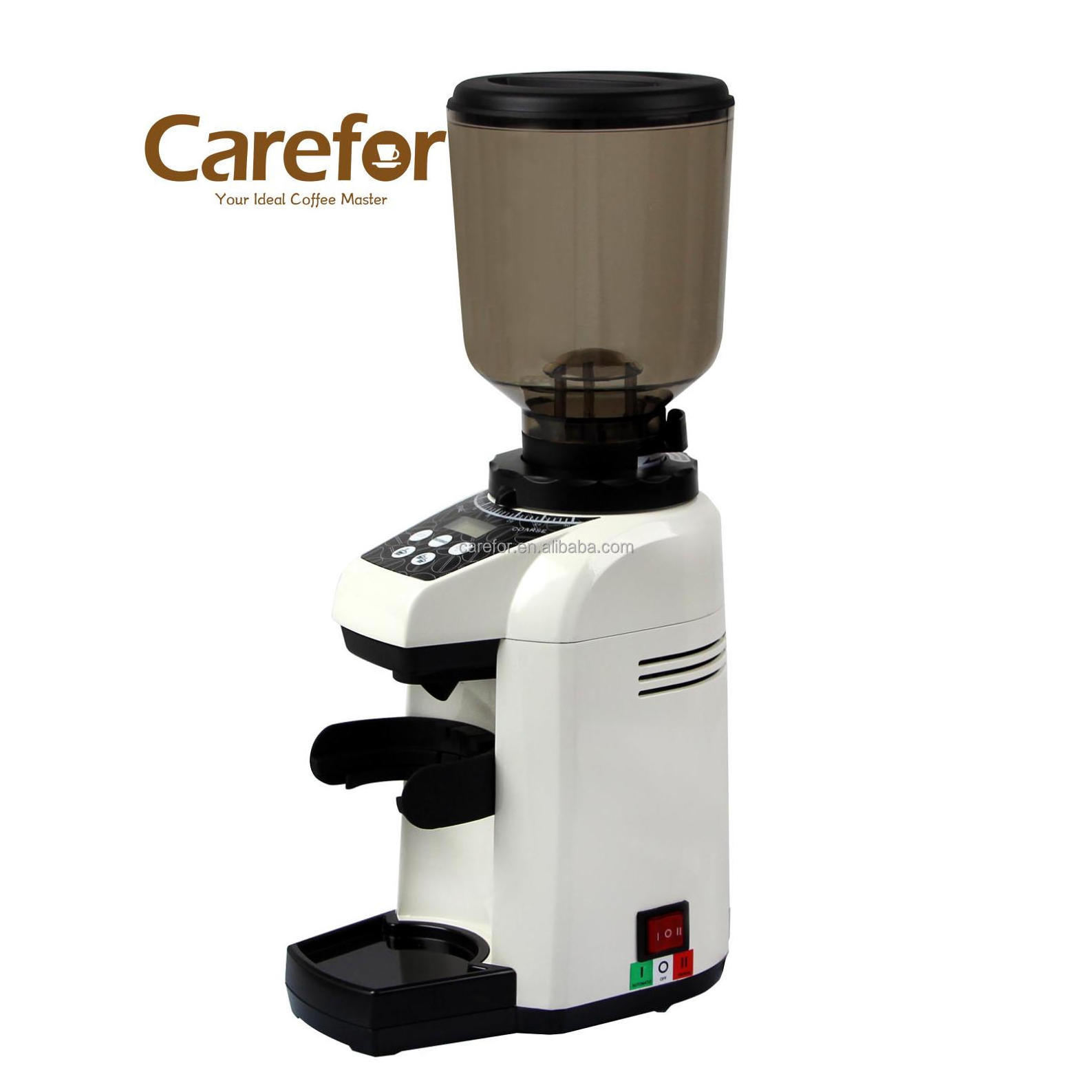 Professional anti-statics electric coffee mill for home use; Espresso coffee powder