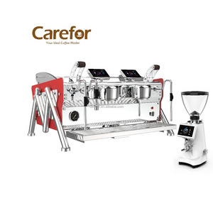 Best Sale Wholesale Office Home Commercial Semi Automatic Espresso Coffee Machine Maker Barista Cafe Coffee Machine Factory