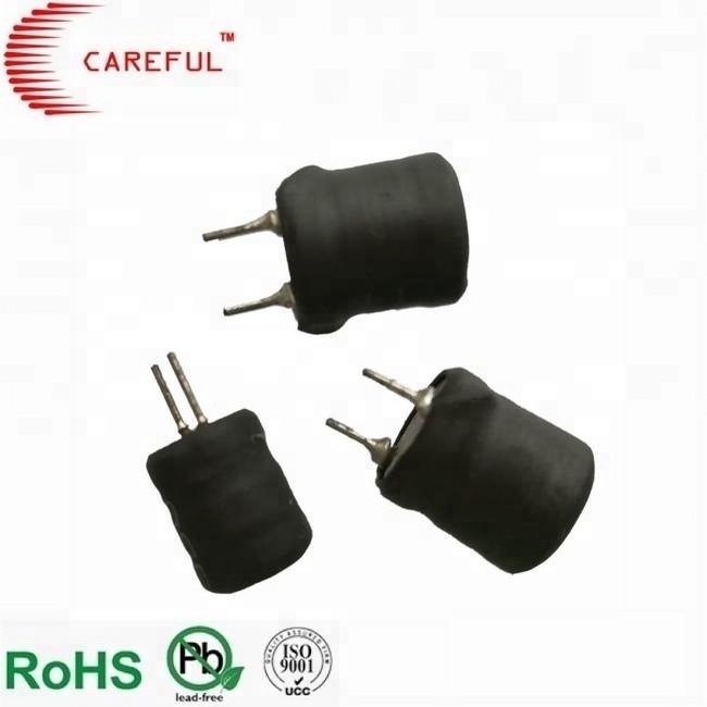 Rohs ISO9001 Custom size High-frequency ferrite power inductor coil 5 mh drum core inductor