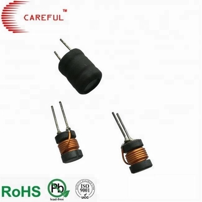 Rohs ISO9001 Custom size High-frequency ferrite power inductor coil 5 mh drum core inductor