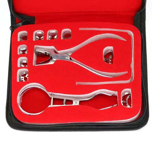 Dental  Rubber Dam Clamp Sets Surgical  Instruments Kit