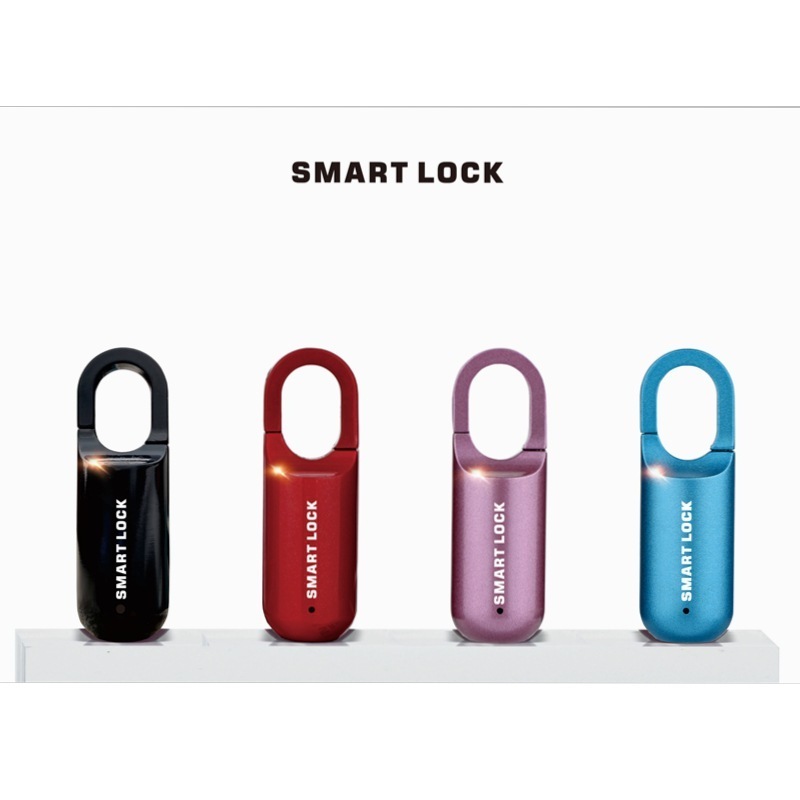 Student dormitory anti-theft cabinet lock gym clothing cabinet fingerprint padlock luggage smart fingerprint lock