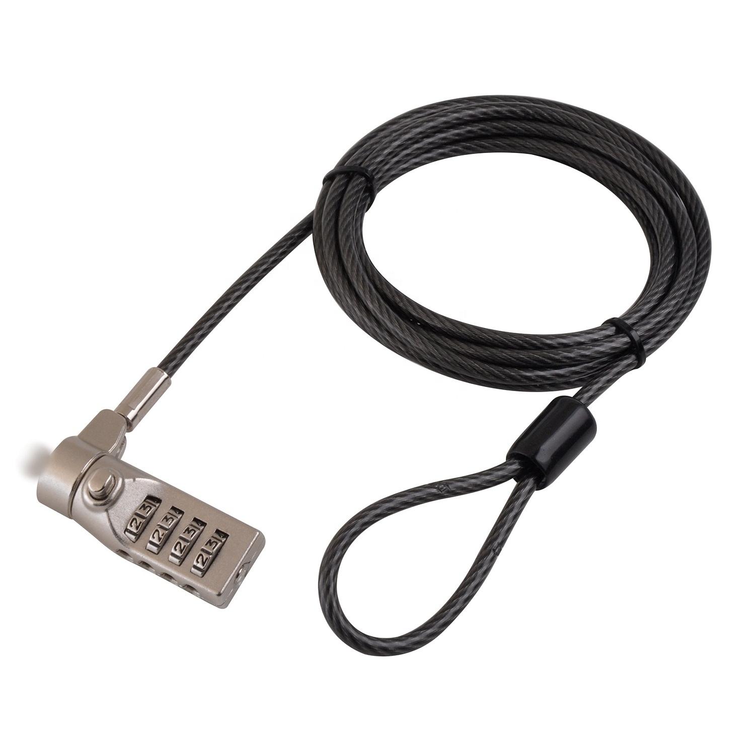 4 digital resettable password Combination DELL laptop notebook cable computer fnk lock for DELL slot 3.2*4.5mm,3*5mm