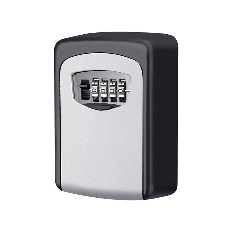 industrial Custom 4 Digital code Wall Mount lock box Combination Version Key safe group fingerprint storage lock key box