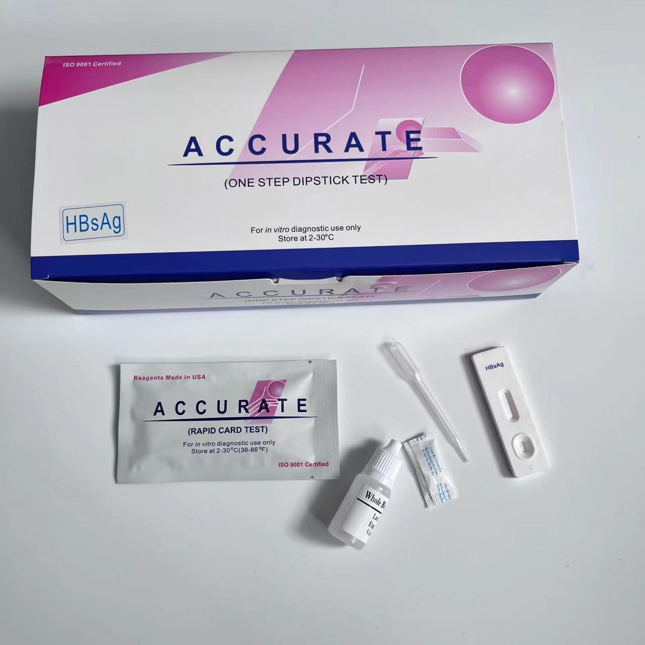 Hot Sales Excel Strip Rapid Diagnostic Hbsag Test