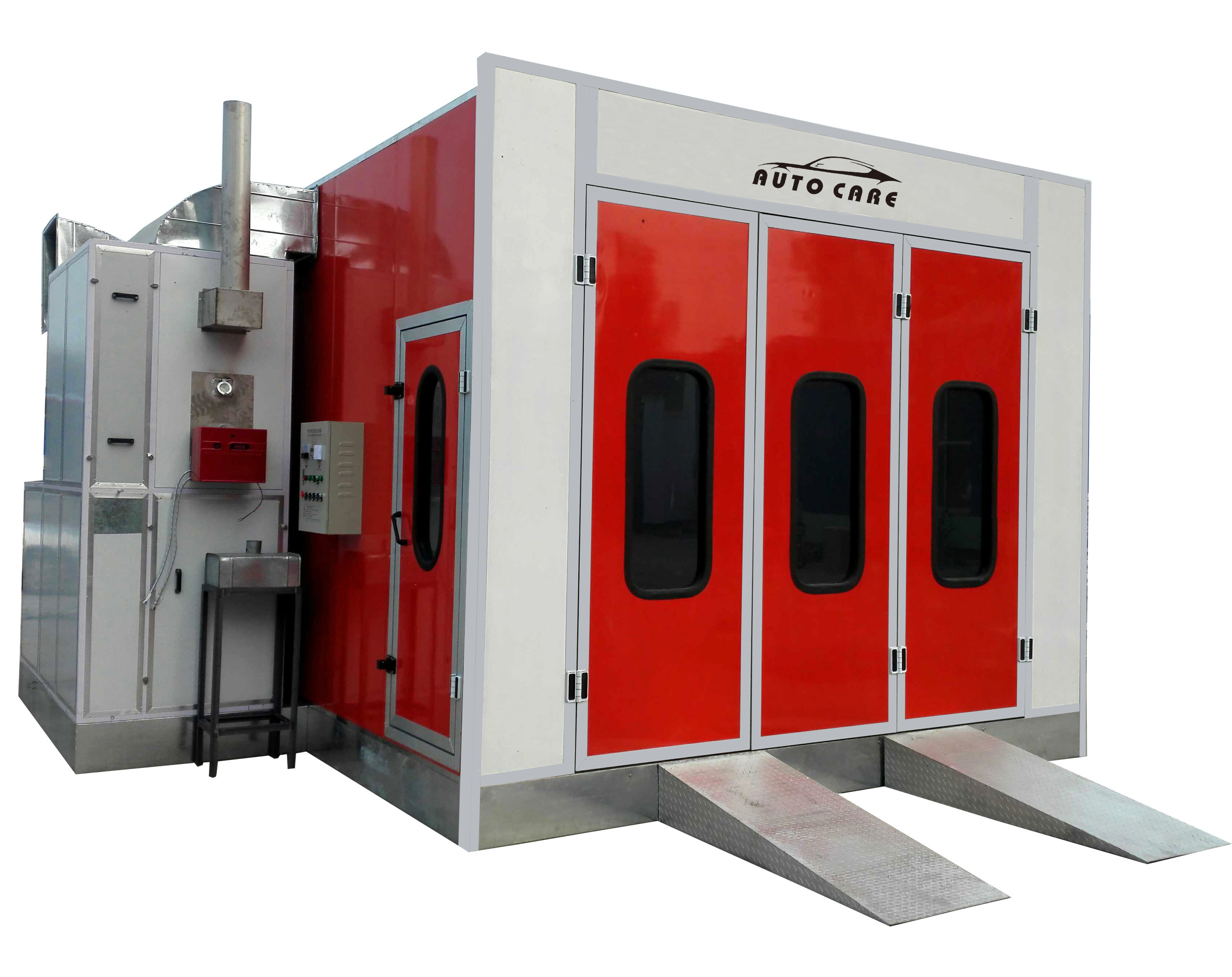 CE Approved Water Curtain Gelcoat Spray Booth for FRP/GRP inerior parts