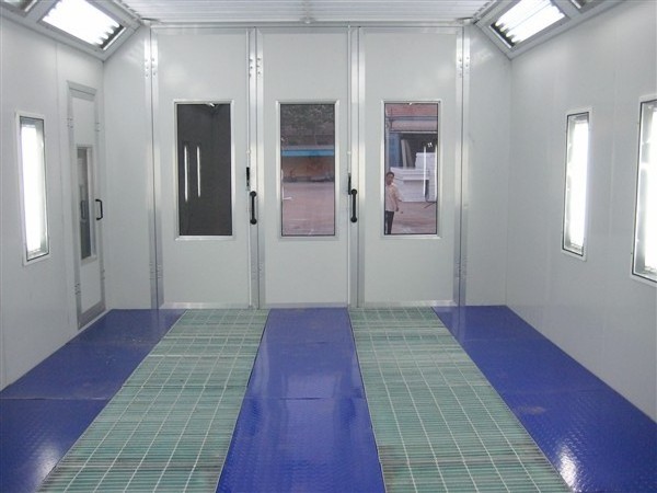 CE Approved Water Curtain Gelcoat Spray Booth for FRP/GRP inerior parts