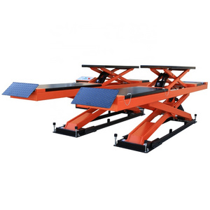 Hydraulic In-Ground Mounting Two Level Car Scissor Lift CSL-H4000 4000kg Capacity  for 3d Wheel Alignment