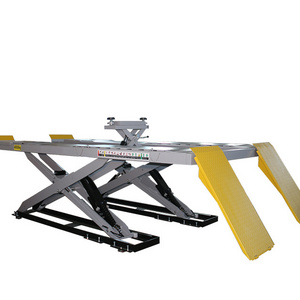 On-ground Wheel Alignment Ultra Thin Scissor Lifting Machine