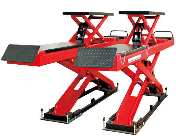 CE Approved CL-H4000 Used Hydraulic Wheel Alignment Scissor Lift, 9000lbs Capacity