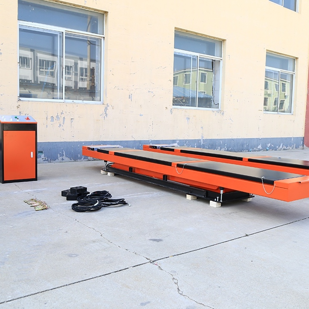 Hydraulic In-Ground Mounting Two Level Car Scissor Lift CSL-H4000 4000kg Capacity  for 3d Wheel Alignment