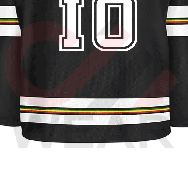 Sublimation Printed & Tackle Twill Stitching Pull On closure Machine Wash Hockey Jersey For men and women