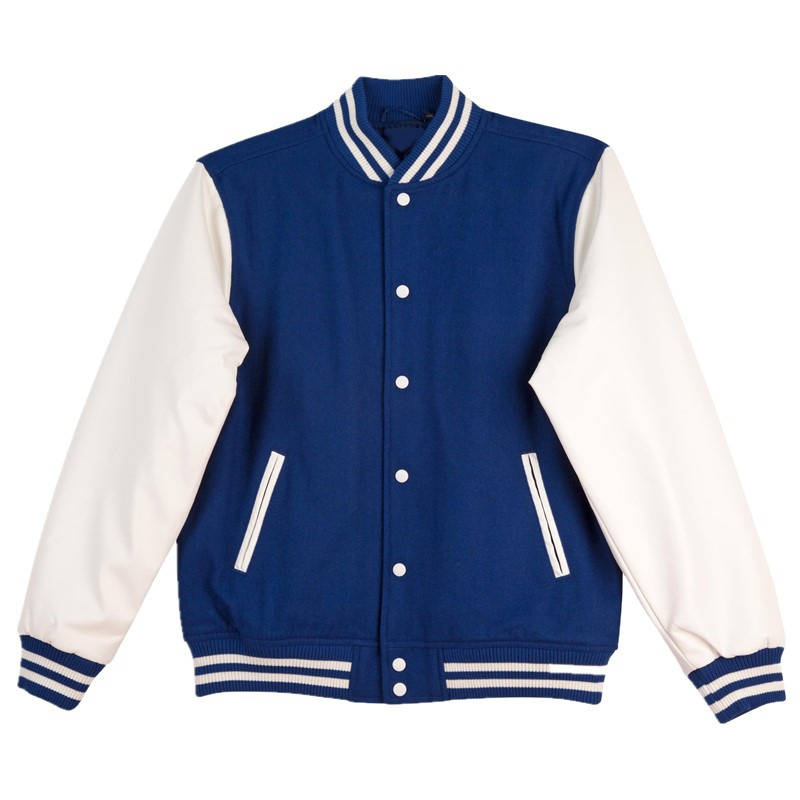 Men's and women varsity jacket winter Baseball Men Bomber Varsity Jackets With Red Sleeves and any other color Varsity Jacket