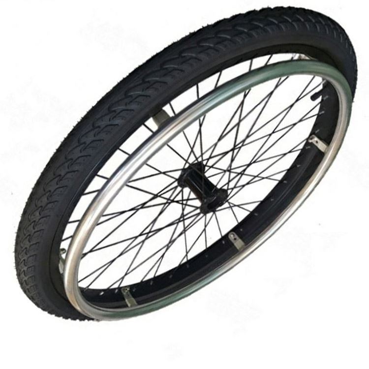 wheelchair accessory 24 Inches wheels Spare Parts Pneumatic Tyre For Wheelchair