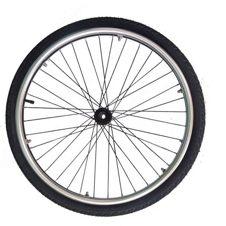 wheelchair accessory 24 Inches wheels Spare Parts Pneumatic Tyre For Wheelchair